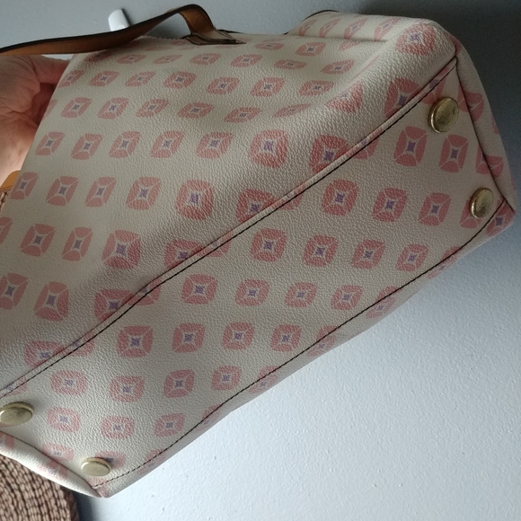 Fossil Sydney coated canvas and leather tote - Picture 4 of 10